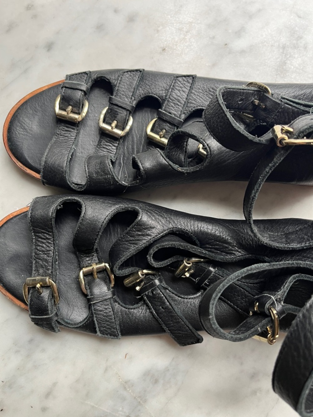 Vivienne Westwood Anglomania Gladiator Sandals size 37 - Picture 6 of 6